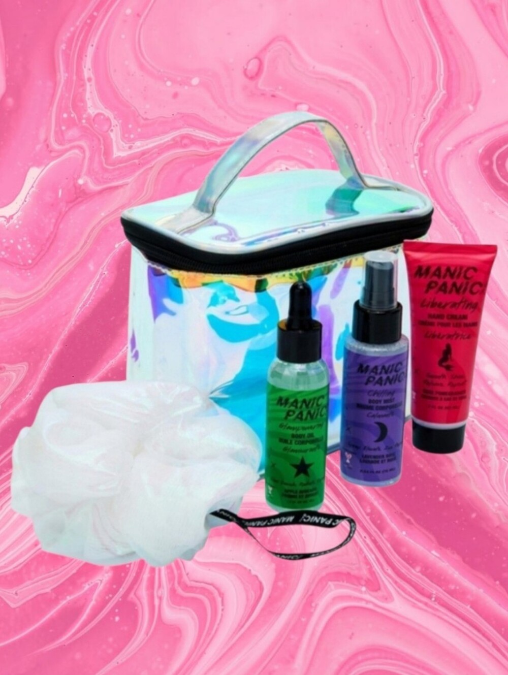 Manic Panic On The Road BEAUTY ESSENTIALS Travel Kit NEW!